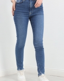 Paça Lazerli Slim Kot Pantolon Koyumavi - 30424.1904.