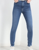 Paça Lazerli Slim Kot Pantolon Koyumavi - 30424.1904.