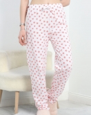 Desenli Süprem Pijama Altı Beyazçiçek - 70070.1952.