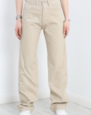 Straight Kesim Kot Pantolon Bej - 30533.1975.
