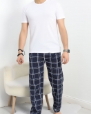 Erkek Pijama Altı Beyazlaci1 - 18529.1838.