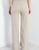 Kaşkorse Bol Paça Pantolon Bej - 40242.1748.
