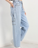 Carpenter Detay Baggy Kot Pantolon Buzmavi - 40701.1975.