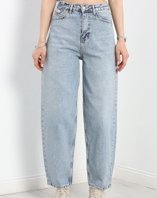 Baggy Kot Pantolon Mavi - 40702.1975.