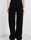 Straight Kesim Kot Pantolon Siyah - 30545.1975.