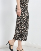 Fermuarlı Etek Leopar - 40476.1247.