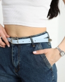 Kemerli Baggy Kot Pantolon Koyumavi - 30584.01975.