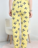 Milan Kumaş Pijama Altı Sarısiyah - 50384.1929.