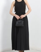 A Kesim Maxi Elbise Siyah - 40690.1247.