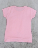 2-7 Yaş Likralı Desenli Süprem Takım Pembe - 40627.1978.