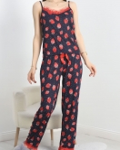 İp Askılı Pegasus Pijama Takımı Siyah - 70456.1889.
