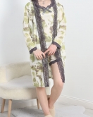 Jarse Polyester Şortlu Set Yeşilbej - 70109.1049.