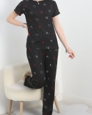 Alt Üst Aynı Pegasus Pijama Takımı Siyahkalp - 50419.1048.
