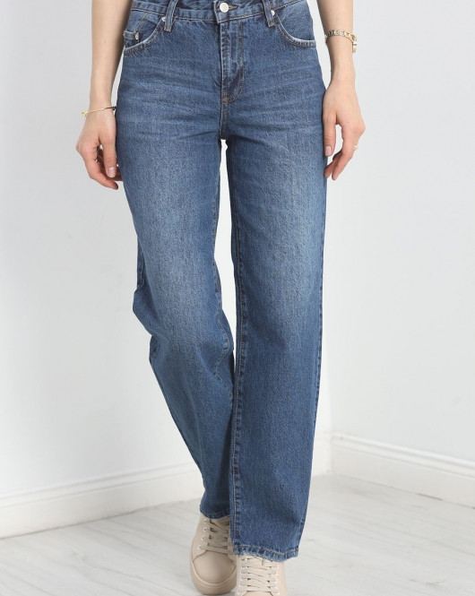 Mom Kot Pantolon Mavi - 30745.1966.