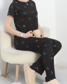 Alt Üst Aynı Pegasus Pijama Takımı Siyahkalp - 50419.1048.