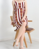 Dokuma Viskon Elbise Bordo - 58209.1592.