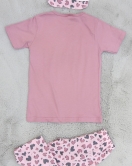 5-12 Yaş Kapri Çocuk Pijama Takımı Gülkurusu - 50411.1951.