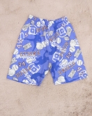 5-12 Yaş Şortlu Erkek Pijama Takımı Mavi - 50413.1951.