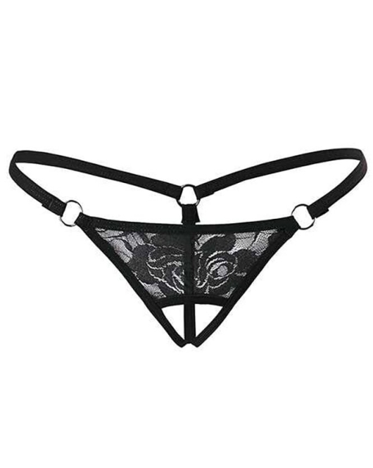 Siyah Seksi Fantezi Gecelik TM8063